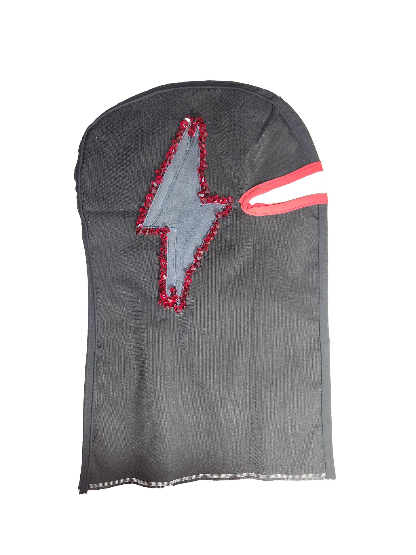 Double Leather Lightning Bolt (Red)