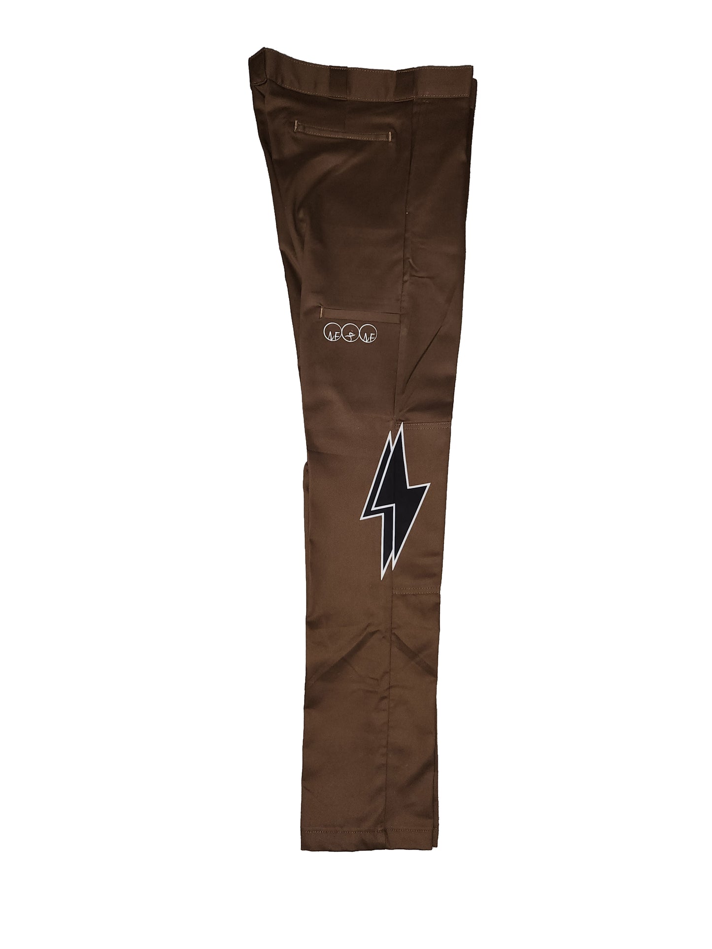 Lightning Bolt Pants (Brown)
