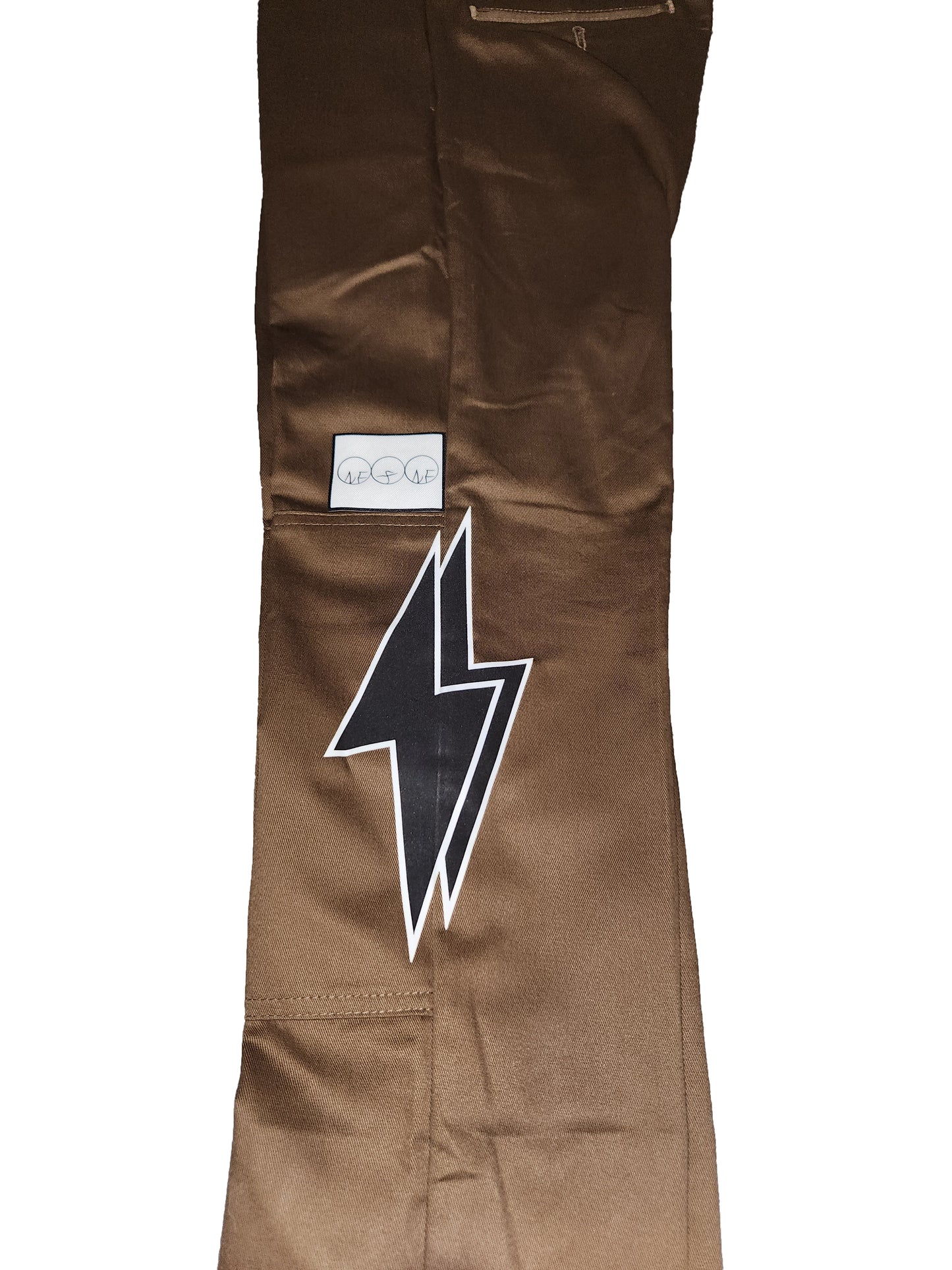 Lightning Bolt Pants (Brown)