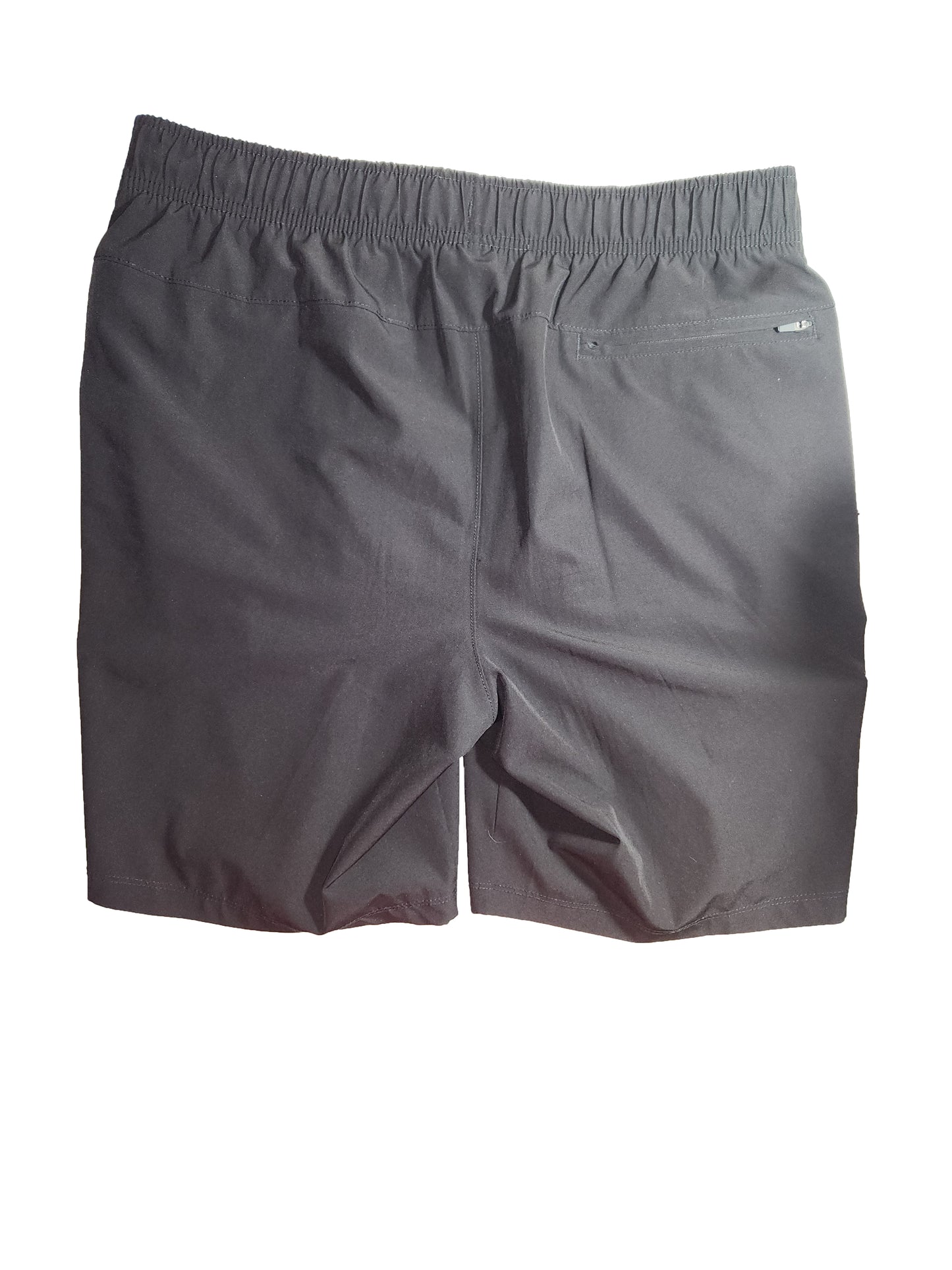 Leather Lightning Bolt Shorts (Black)