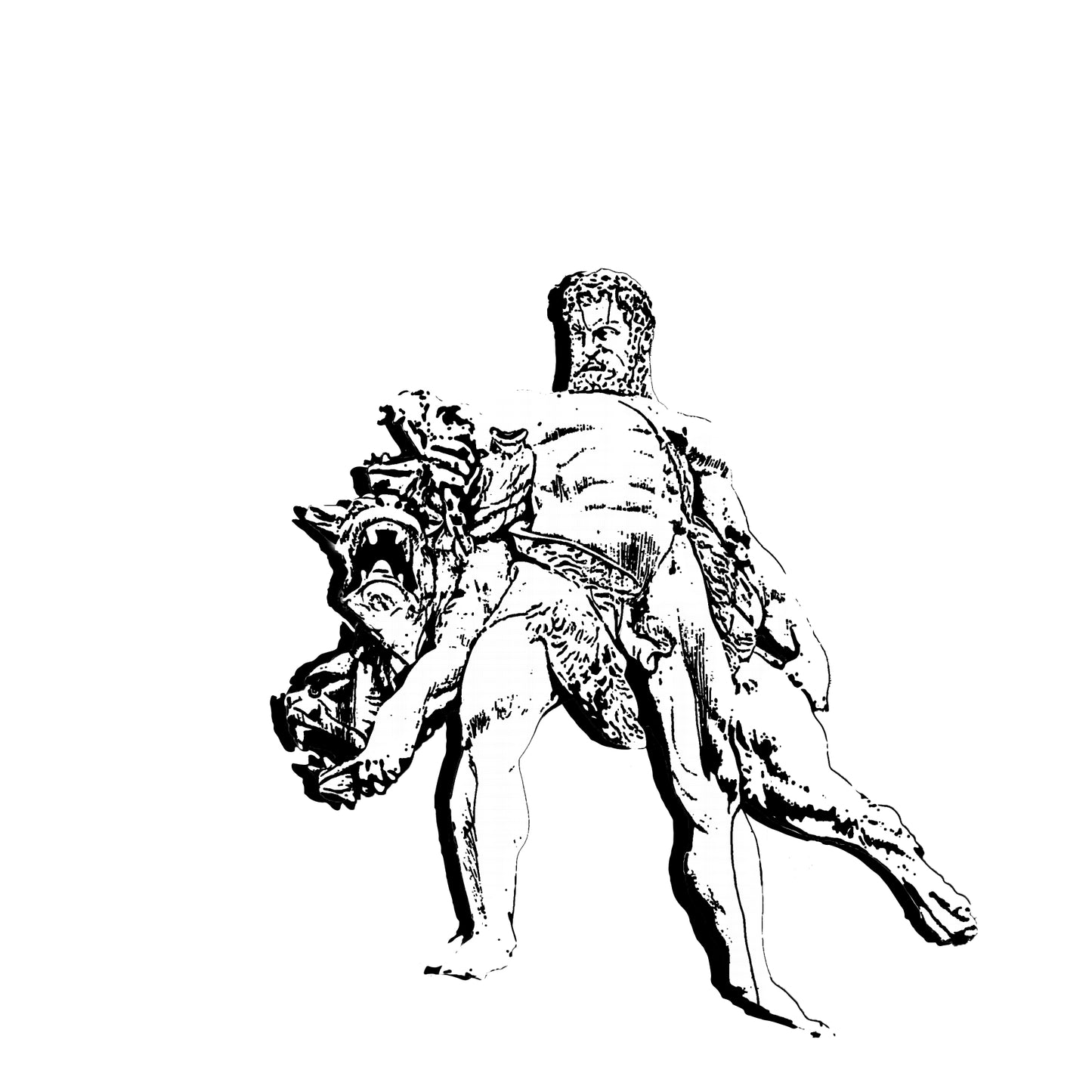 Hercules vs Cerberus