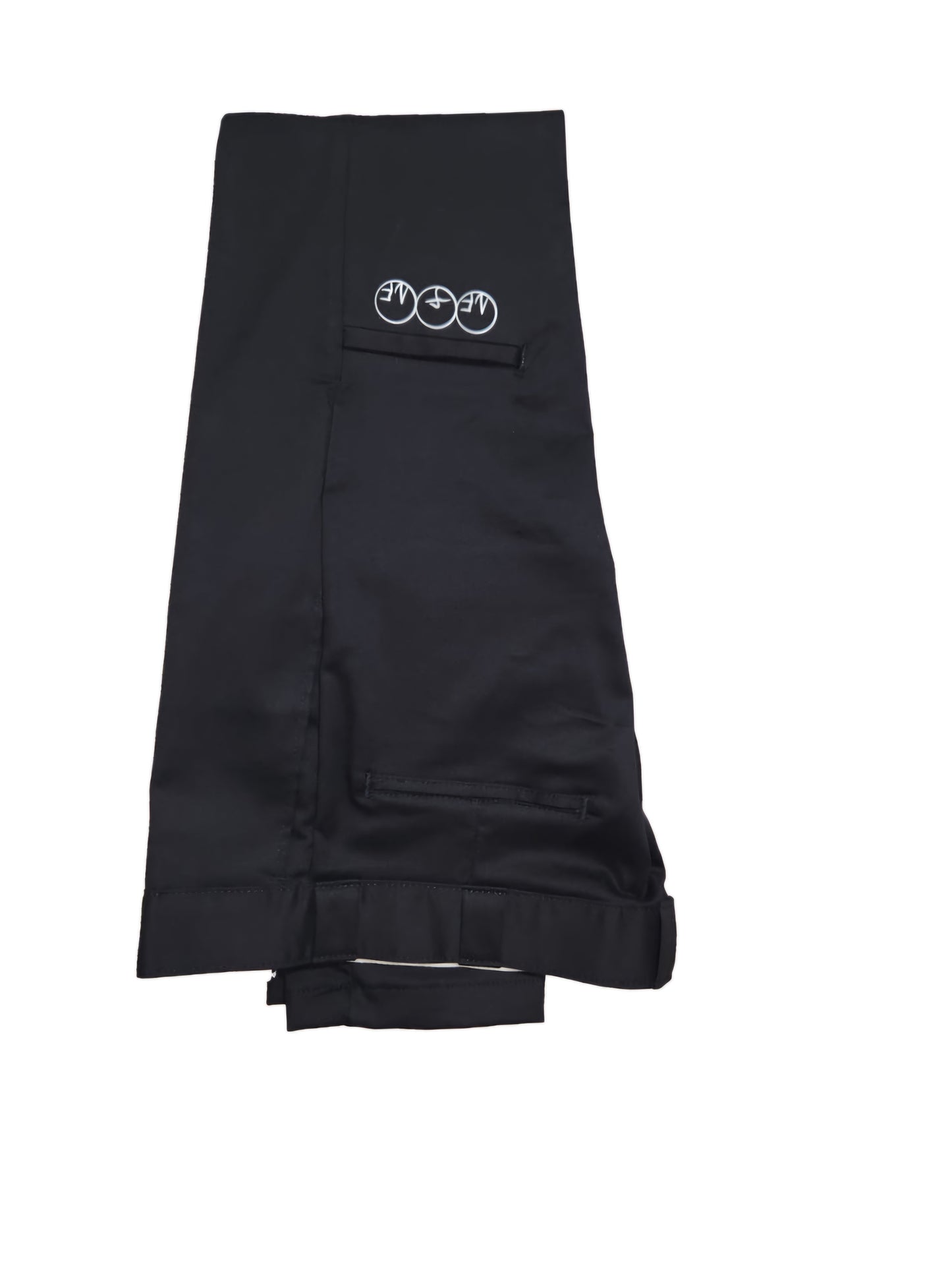 Leather Lightning Bolt Pants (Black)