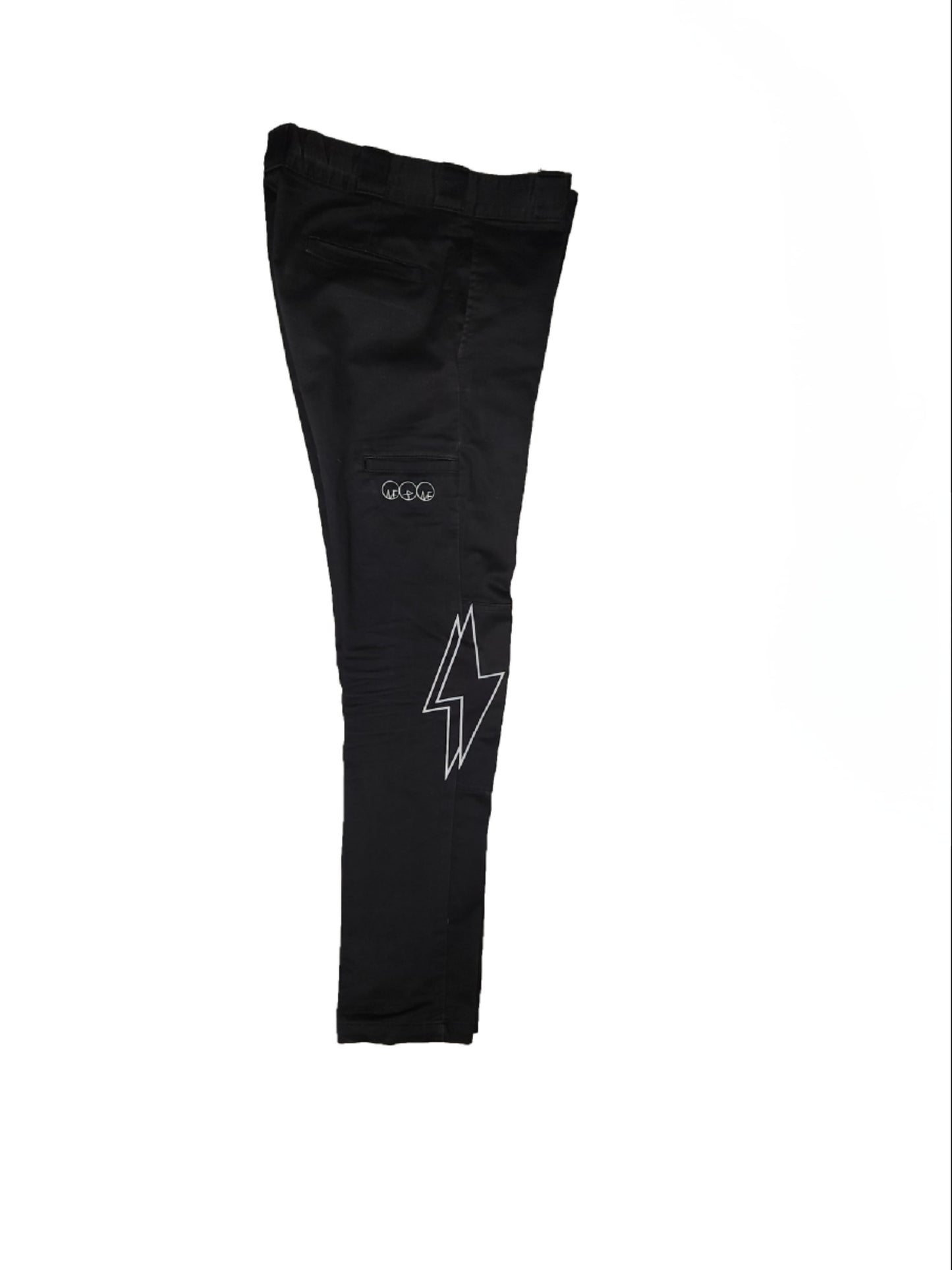 Lightning Bolt Pants (Black)