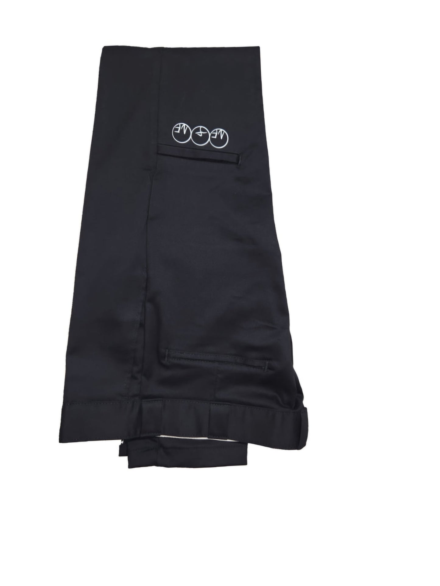 Leather Lightning Bolt Pants (Black)