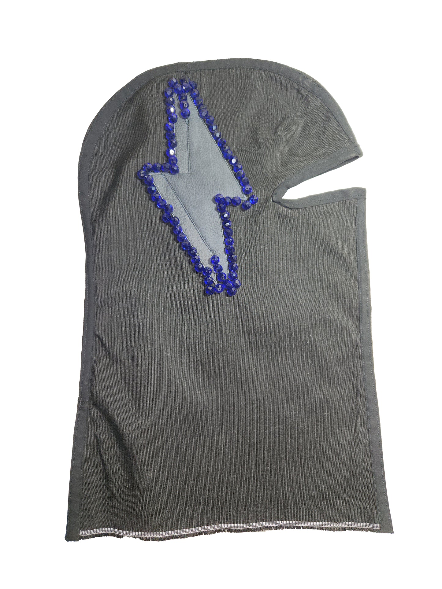 Double Leather Lightning Bolt (Blue)