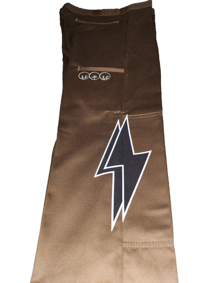 Lightning Bolt Pants (Brown)
