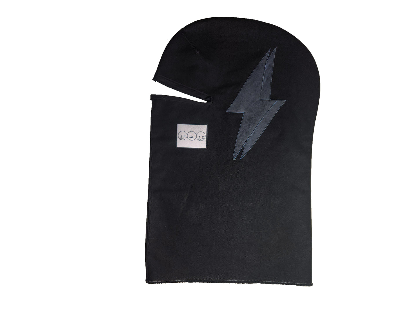 Double Leather Lightning Bolt With Zipper