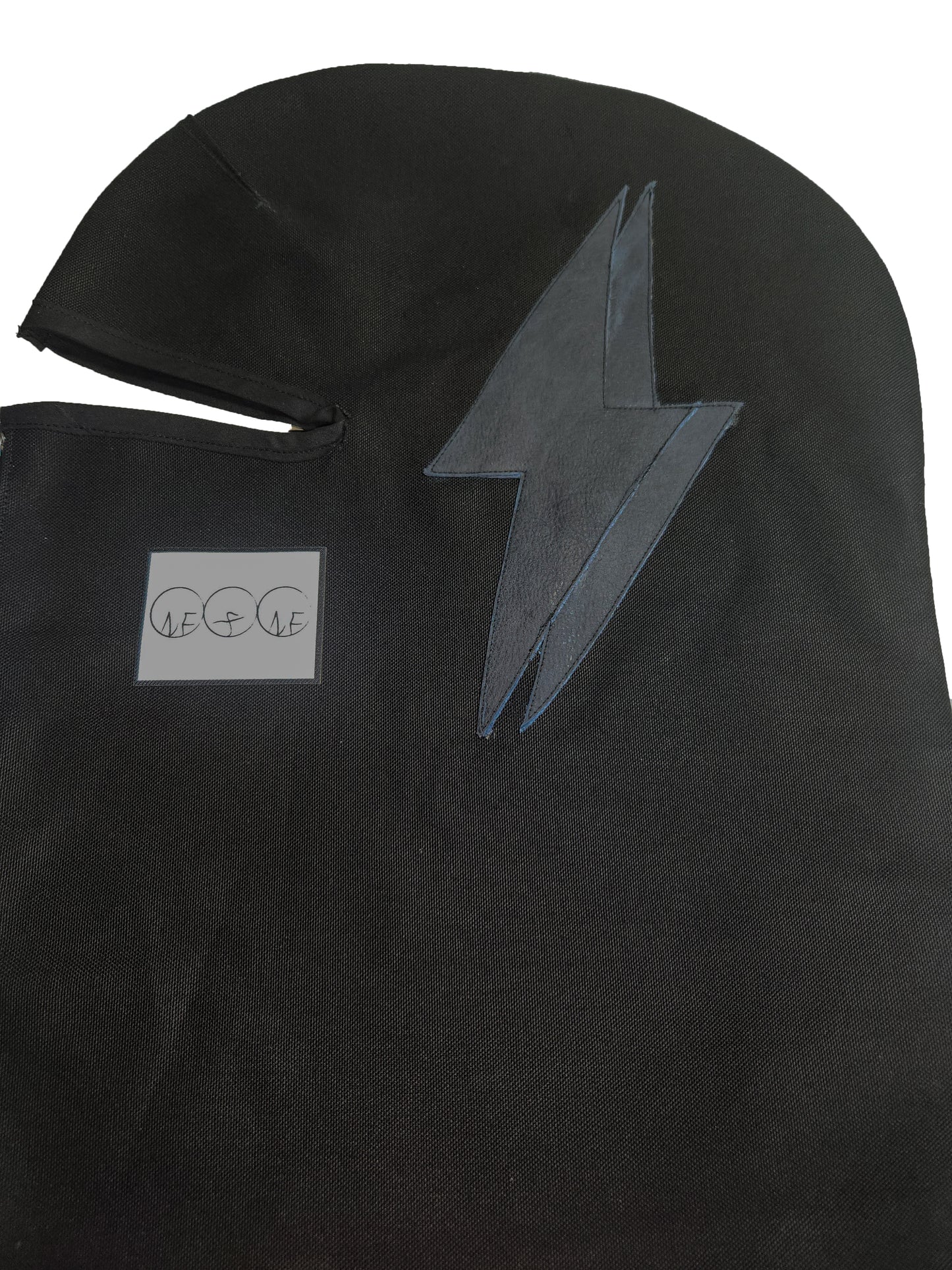 Double Leather Lightning Bolt With Zipper