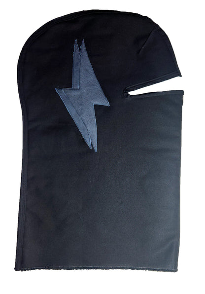 Double Leather Lightning Bolt With Zipper