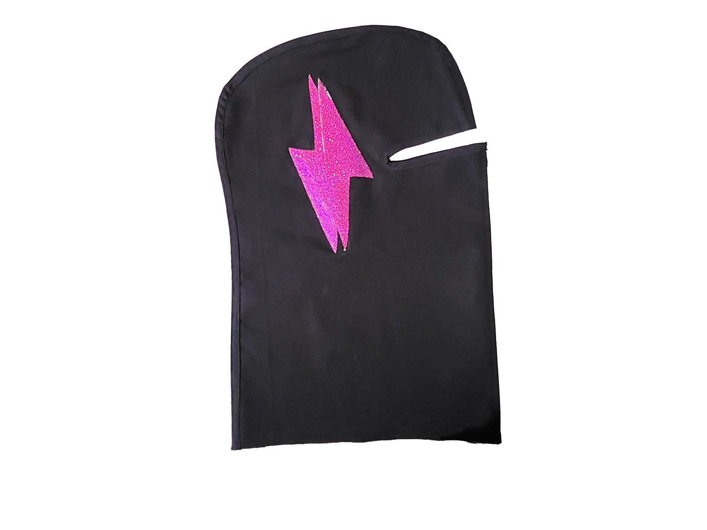 Double Leather Lightning Bolt With Zipper (Pink Stingray)