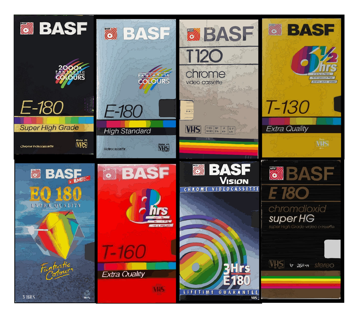 Basf Blank VHS Tape