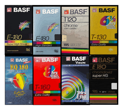 Basf Blank VHS Tape